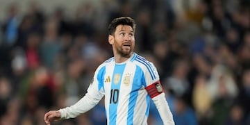 Lionel Messi enfrenta con Argentina a Venezuela por las eliminatorias. (AP)