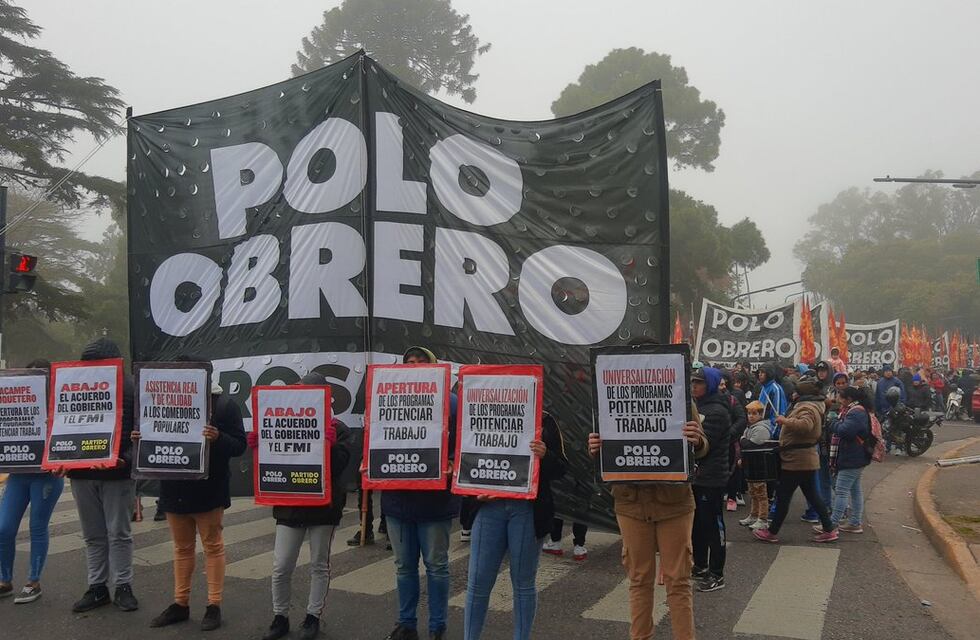 Corte de tránsito en Rosario: el Polo Obrero organiza protesta en el centro
