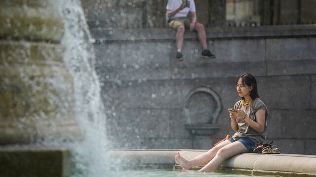 Europa sufre una ola de calor récord.