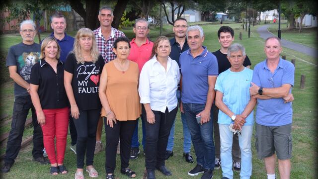Integrantes de la lista N° 2, "Mosconi avanza"