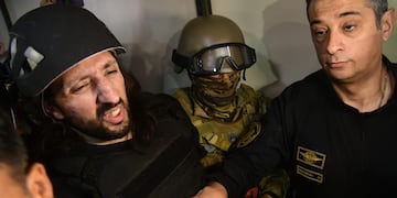 El doble femicida Pablo Laurta llegó a Córdoba, pero estuvo a nada de escapar con su hijo. (Ramiro Pereyra / La Voz)