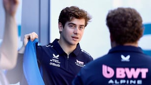 Franco Colapinto, en Alpine.