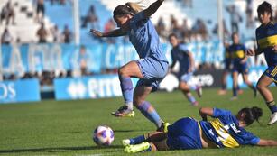 El femenino de Belgrano cayó ante Boca en la final de ida por la Copa de la Liga femenina (Javier Ferreyra / La Voz)