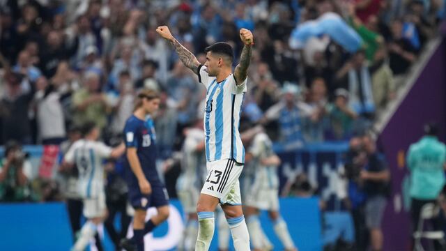 "El Cuti" Romero es finalista con la selección argentina del Mundial de Qatar 2022.