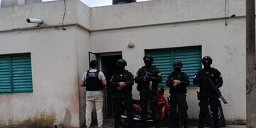 Allanamiento en Frontera