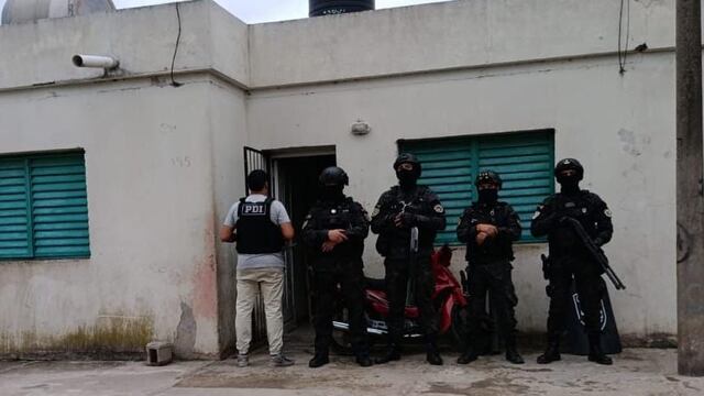 Allanamiento en Frontera