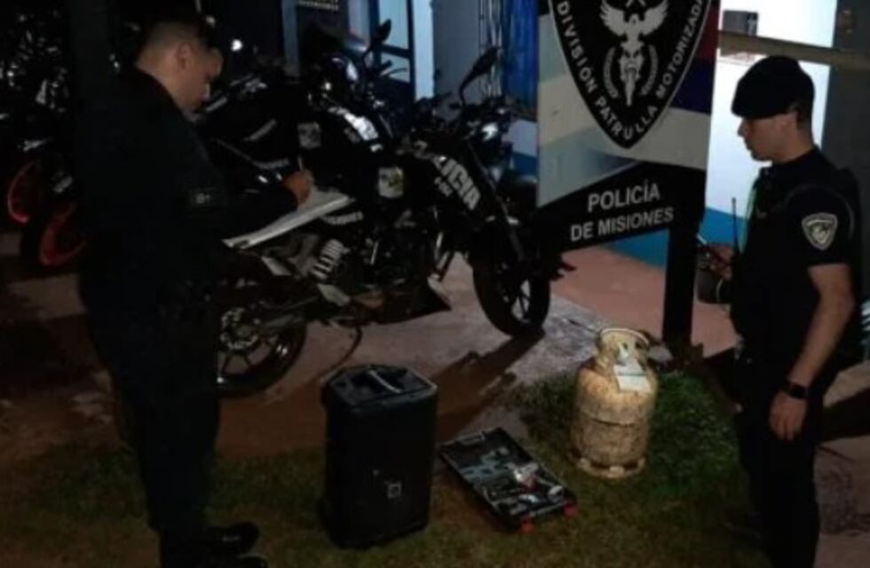 Oberá: recuperan gran cantidad de elementos robados