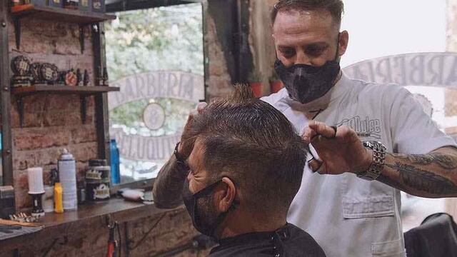 Barbería. Los cortes se harán el domingo de 15 a 20 (Foto Filo Dulce Barbería).