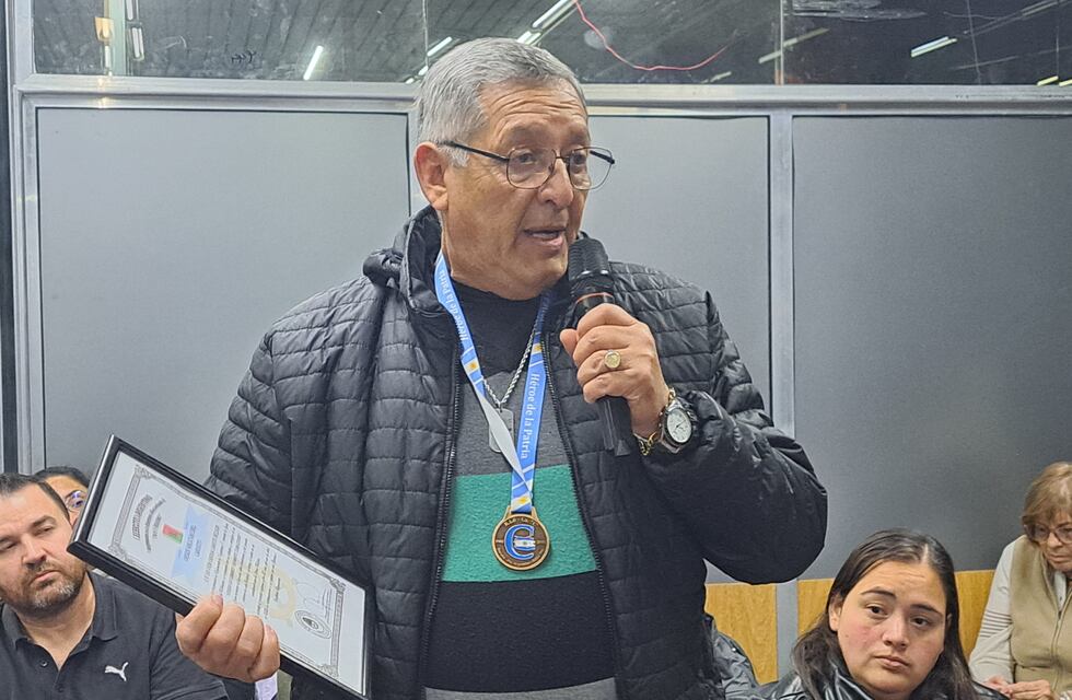 Fue declarado de interés cultural y municipal el reconocimiento al Veterano de Guerra de Arroyito, Dante Oroná