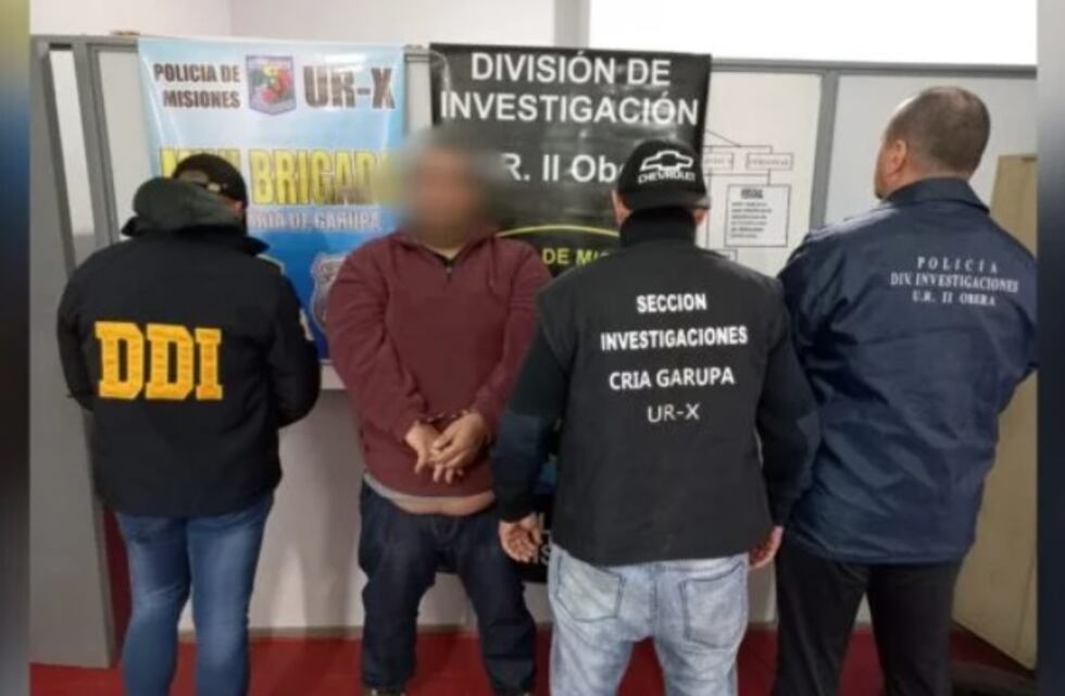 Oberá: bajo estafa del “cuento del tío”, detienen a un individuo con frondoso prontuario delictivo