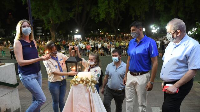 La Luz de Belén llegó a Rafaela