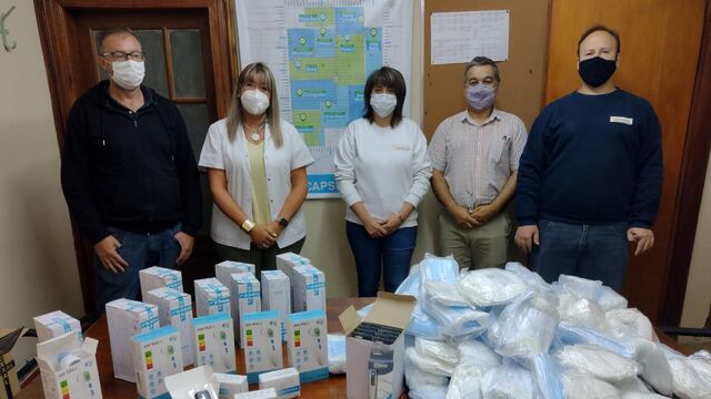 La Confederación Cooperativa hizo entrega de insumos al Centro de Salud de Tres Arroyos