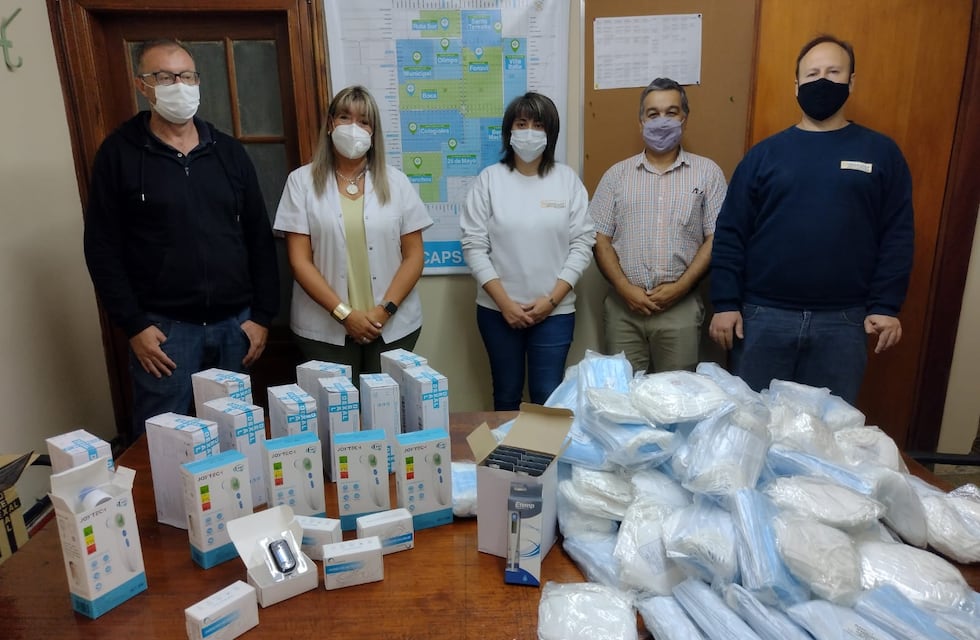 La Confederación Cooperativa hizo entrega de insumos al Centro de Salud de Tres Arroyos