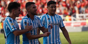 Con un gol de Maravilla Martínez, Racing Club derrotó por 1-0 a Independiente en el clásico de Avellaneda. Foto: Gentileza