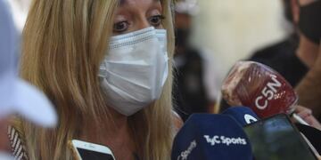 La fiscal dio detalles sobre el fallecimiento del ex jugador de Godoy Cruz. Foto: Mariana Villa / Los Andes