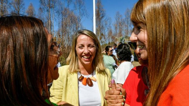 La Vicegobernadora Laura Stratta en Concordia
