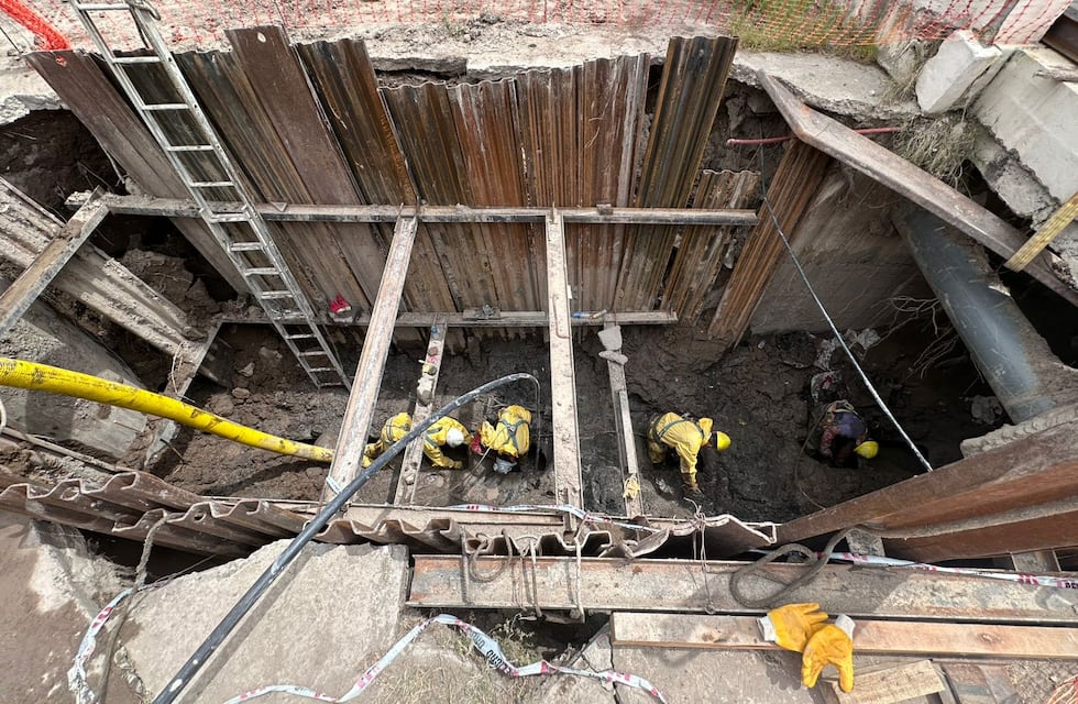Punta Alta: ABSA anunció el final de las obras de reparación del colector cloacal máximo