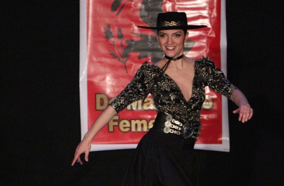 La malambista de Arroyito Cintia Morales, clasificó al Campeonato Nacional de Malambo Femenino