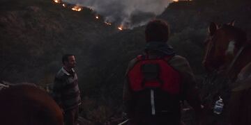 Incendios en las Sierras de Córdoba.