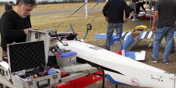 En Alvear se reunieron los fanáticos del aeromodelismo en lo que fue la primera fecha del campeonato Argentino IMAC.