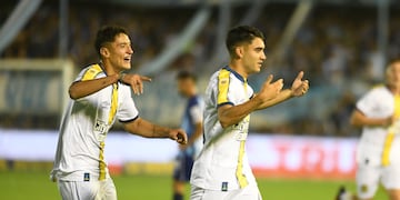 El pibe Buonanotte y un golazo tremendo para Central ante Atlético Tucumán. (Prensa Rosario Central).