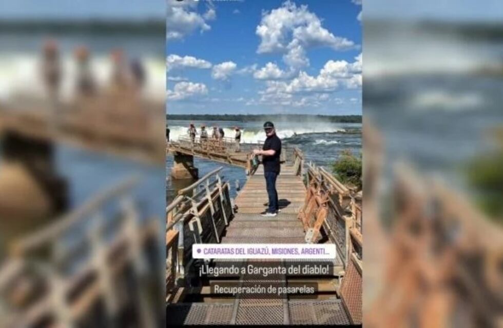 Iguazú: la recuperación total de las pasarelas de la Garganta del Diablo está cada vez más cerca