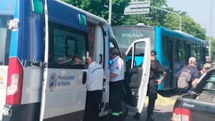 accidente: colectivo atropella a joven en Rosario