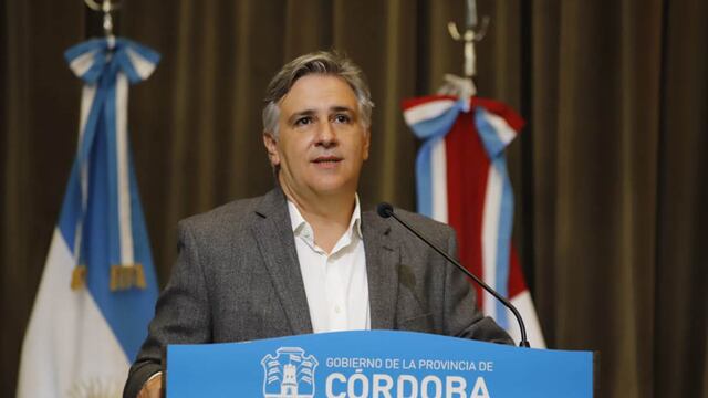 Martín Llaryora. (Gobierno de Córdoba)