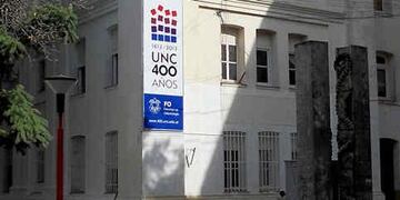 La sede de la Facultad de Odontología de la UNC.