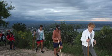 Ascenso Cerro de la Cruz. Carlos Paz