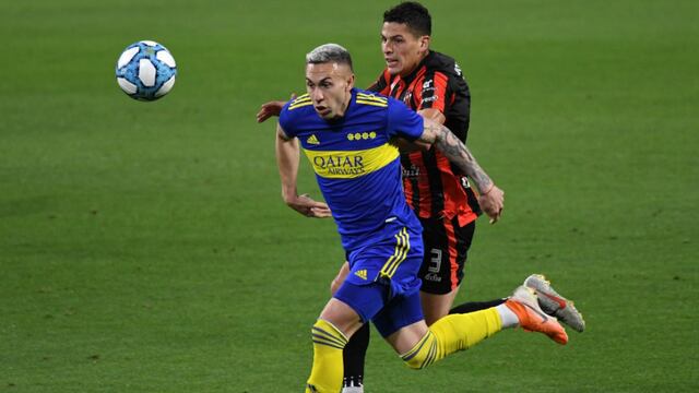 Boca y Patronato, en duelo en el estadio Madre de Ciudades de Santiago del Estero, por cuartos de final de Copa Argentina. (Foto: Fotobaires)