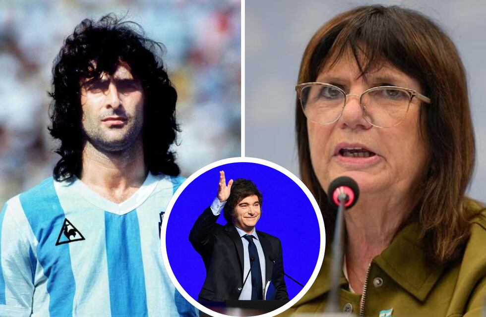Mario Alberto Kempes y Patricia Bullrich: la insólita comparación que Javier Milei hizo en Córdoba