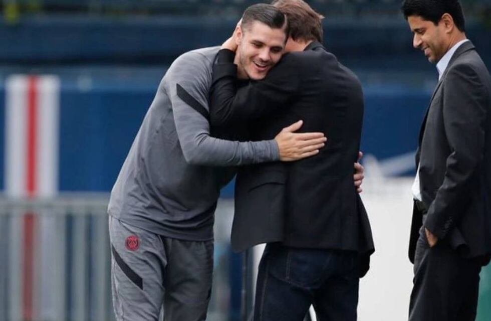 Mauro Icardi regresó a los entrenamientos del PSG tras la crisis con Wanda Nara