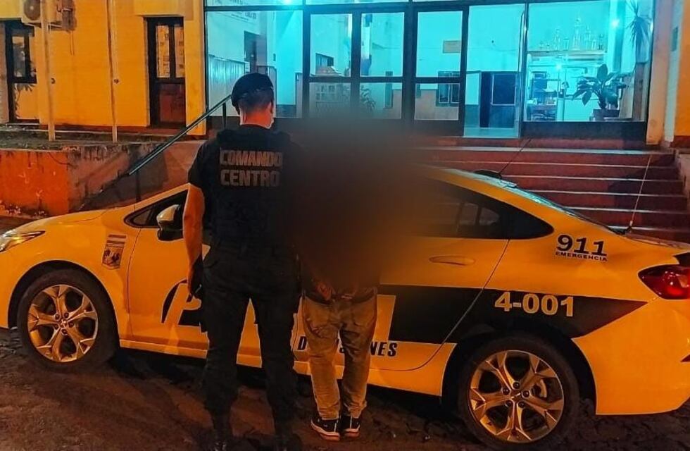 Joven fue sorprendido intentando violentar automóviles en Oberá