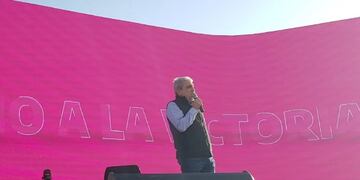 Anibal Fernández habló en un acto albertista
