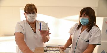 Sputnik V en Villa Mercedes.