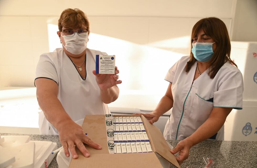 Villa Mercedes recibió 2.400 dosis de la vacuna Sputnik V