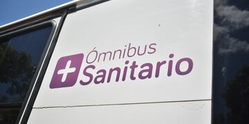 Ómnibus Sanitario en Rafaela