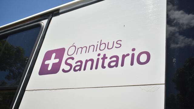 Ómnibus Sanitario en Rafaela