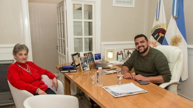 El intendente Vuoto mantuvo un encuentro con Patricia Blanco