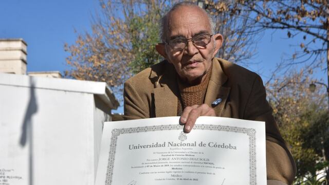 Jorge llegó a Córdoba hace más de 50 años para alcanzar un sueño.