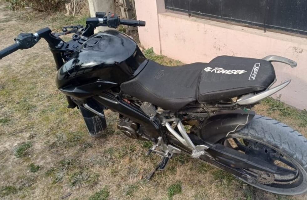 Menor aprehendido en Tres Arroyos por robo de un motovehículo