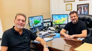 Darío Cocco y Hernán Doval, Secretario General de la CTM