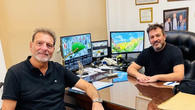 Darío Cocco y Hernán Doval, Secretario General de la CTM