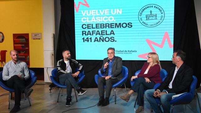 Presentaron la agenda de actividades para celebrar los 141 años de Rafaela