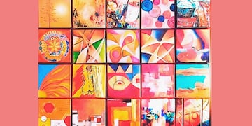 exposición de pintura contemporánea del taller de Beatriz Pedersen