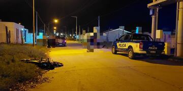 Accidente en Arroyito en José Giménez Lagos esq. Lavalle