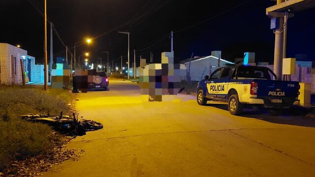 Accidente en Arroyito en José Giménez Lagos esq. Lavalle