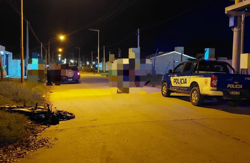 Arroyito: una joven de 24 años sufrió heridas de gravedad tras un accidente de tránsito