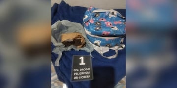 Denunció a su nieto por tener marihuana en su mochila.